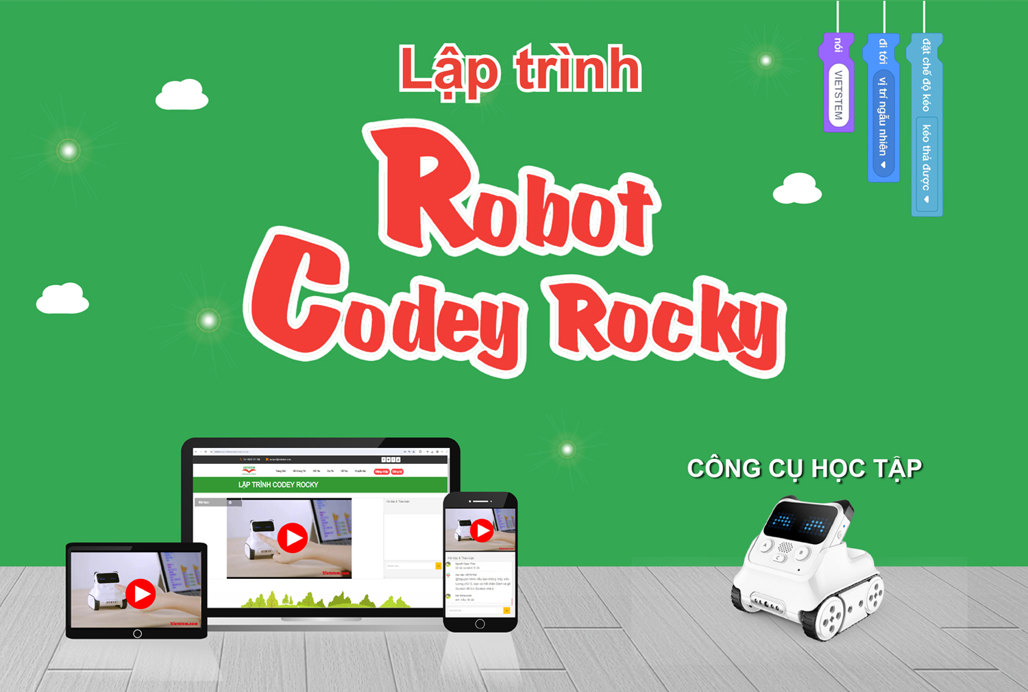 Lập trình  Codey Rocky