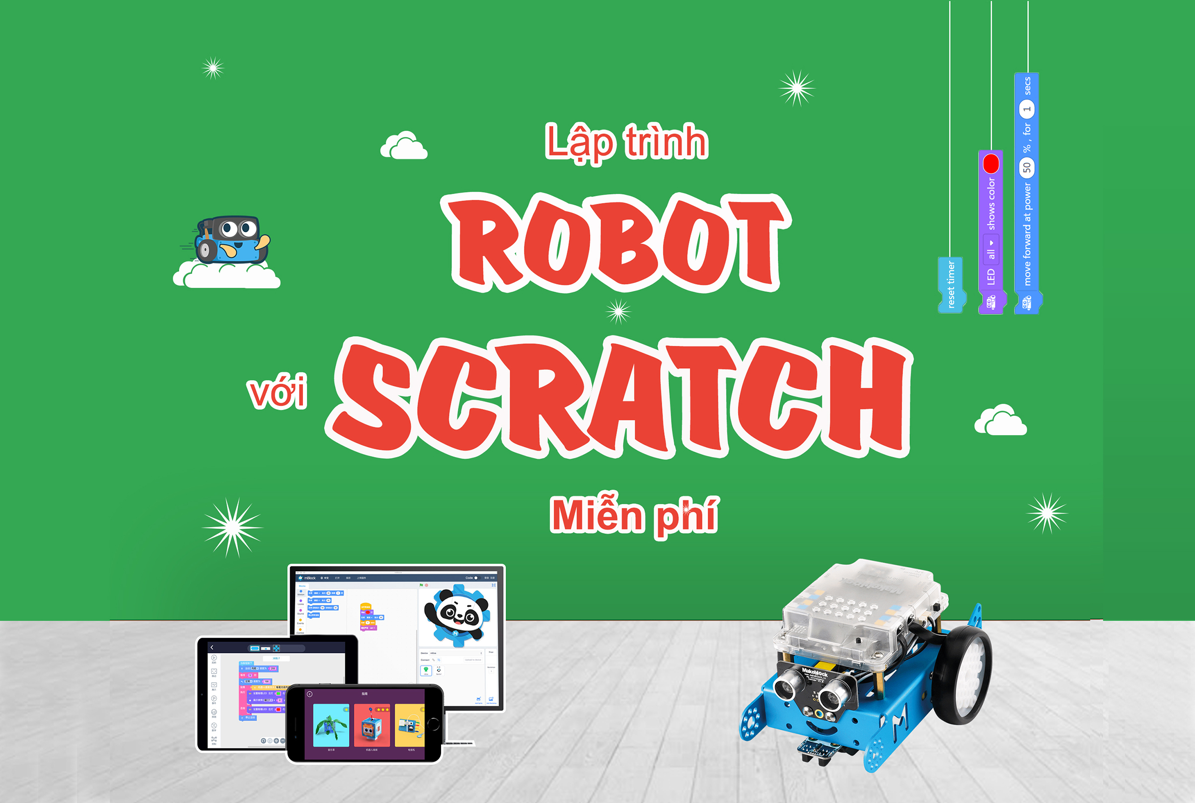 Lập trình ĐK Robot với Scratch 2.0 Free